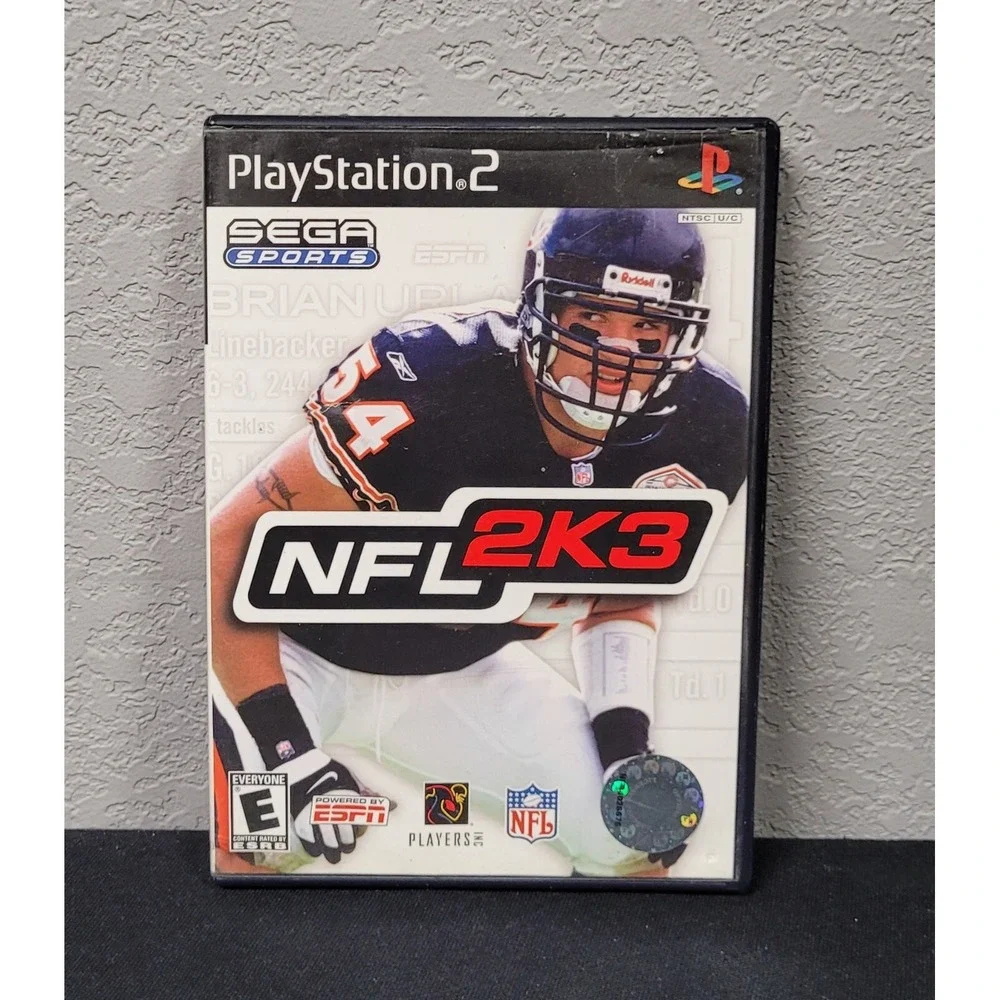 NFL 2K3 (Sony PlayStation 2, 2002) PS2 Video Game